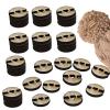 50 Wooden Pom-Pom Buttons for Hats and Beanies view 1