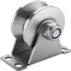 Stainless Steel U-Groove Pulley Wheel for Sliding Door Tracks (304, 48V Type) view 1