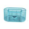 BMDOZRL Metal Pen Holder, Large-Capacity Desktop Storage Box view 1