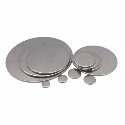 LKSGJSNB 304 Stainless Steel Round Disc, 8–40 mm Diameter, 0.3–1 mm Thick, 20 × 0.8 mm