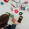 CHILDWEET Multimeter Test Leads, 2 Sets, PVC and Copper, Heat-Resistant, Comfortable Grips view 4