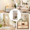 Macramé Wall Hanging Shelf, Decorative 3-Tier Storage view 3