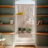 Macramé Wall Hanging Shelf, Decorative 3-Tier Storage view 4