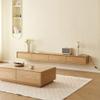 62.9–94.4 in. Floating Wall-Mounted TV Cabinet, Wood Color, 200 × 30 × 23 cm view 1