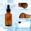 haituoyizhan Empty Amber Glass Dropper Bottle, Refillable, 15 ml, 1 Piece view 3