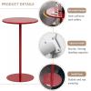 Modern Round Bar Table for Home, Bistro, or Restaurant, 40 x 62 cm view 3