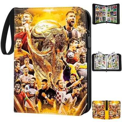 Football Card Binder, 50 Pages, Holds 400 Cards
