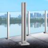 Stainless Steel Glass Railing Post for Stairs, Balconies, Decks, and Gardens view 1