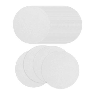 Courtieyeardceastea 100-Piece Round Microwave Kiln Glass Fusing Paper