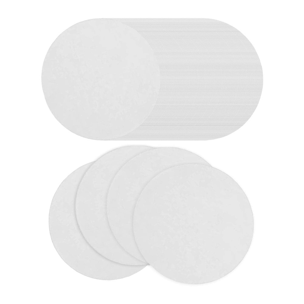 Courtieyeardceastea 100-Piece Round Microwave Kiln Glass Fusing Paper