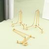Qweradr Display Shelf, Tech Stand, Book Holder, Photo Display Stand, Dish Rack, Drawing Board Stand, Ornament Storage view 4