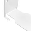 MAHIONG 6-Pack Invisible Floating Bookshelves, White, 10.5 x 9 x 6.6 cm view 3