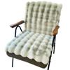 BLLMTEAR Faux Fur Chair Seat Cushion, Fluffy, 3.50 x 180 cm / 20 x 70 in view 1