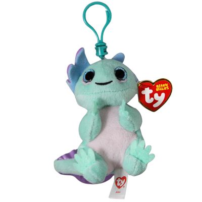 TY Beanie Bellies Clip Plush Alex the Axolotl