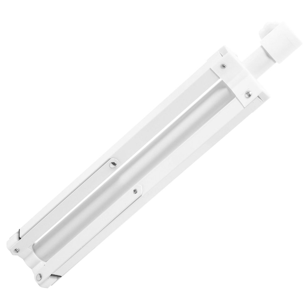 ORFOFE Portable White Iron Patio Umbrella Stand with Three-Legged Base