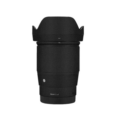 Vinyl Protective Skin for Sigma 16mm F1.4 DC DN, Sony Mount (Matrix Black)