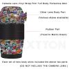 Vinyl Protective Skin for Sigma 16mm F1.4 DC DN, Sony Mount (Matrix Black) view 3