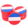 Milisten 6-Piece Silicone Tennis Racket Dampeners with National Flag Designs view 1