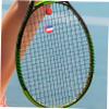 Milisten 6-Piece Silicone Tennis Racket Dampeners with National Flag Designs view 2