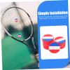 Milisten 6-Piece Silicone Tennis Racket Dampeners with National Flag Designs view 3