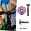 Titanium Alloy Headset Cap, 1 Set, for Road and Mountain Bikes view 3