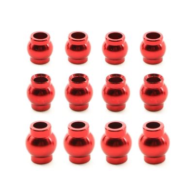GTFRUQAS 16-Piece Aluminum Alloy Pivot Ball Head Set for Arrma 1/18 Granite Grom RC Car