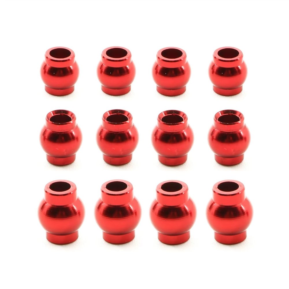 GTFRUQAS 16-Piece Aluminum Alloy Pivot Ball Head Set for Arrma 1/18 Granite Grom RC Car