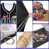 Women’s 80s-90s Outfit, Hip-Hop Costume Set with Baseball Jersey, Yoga Pants, Bucket Hat and Accessories, Black (Pattern Hat-2), X-Large view 4