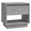 Hovothy Concrete Gray Nightstand 45 x 34 x 44 cm view 3