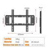FFHDJL TV Wall Mount for Most Flat and Curved TVs, Up to 50 kg view 4