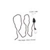 Adjustable Rope Hooks for Lamps and Plants, 2 Pieces view 2