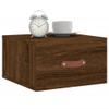 Floating Nightstand Set of 2, Wall-Mounted, 35 x 35 x 20 cm view 3
