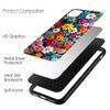 Sinyunron Case for Samsung Galaxy A8+ 2018, Shockproof TPU Case with Colorful Keychain, Daisy-02 view 4