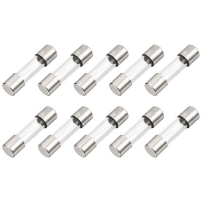 QUARKZMAN 3A Glass Fuse 5 x 20 mm, 10-Pack, Fast-Acting, 125V