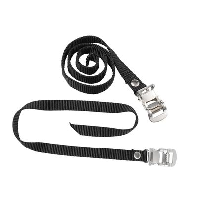 Happyyami 2-Piece Adjustable Nylon Bicycle Pedal Straps