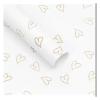 Christmas Gift-Wrapping Paper, 20 Sheets, Heart Bouquet, Water-Resistant Decorative Flower-Wrapping Paper view 1