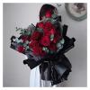 Christmas Gift-Wrapping Paper, 20 Sheets, Heart Bouquet, Water-Resistant Decorative Flower-Wrapping Paper view 4
