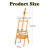 SBCGFY Multifunctional Wooden Easel for Posters and Displays view 2