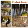 SBCGFY Multifunctional Wooden Easel for Posters and Displays view 3