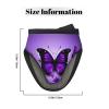 Purple Butterfly Christmas Mini Oven Mitts view 3