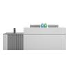 Reception and Checkout Counter, Gray, 120 cm view 1