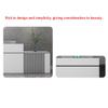 Reception and Checkout Counter, Gray, 120 cm view 4