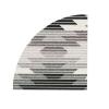 HWJFDC Short-Pile Quarter-Circle Area Rug, Fluffy Corner Rug, 60 x 60 cm view 4