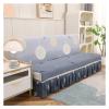 LHSJYG Armless Stretch Sofa Cover with Skirt, Colorful Bar, S 120–150 cm view 3