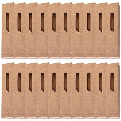 Glixoft 20-Pack Paper Pen Cases, Individual Portable Pen Organizer
