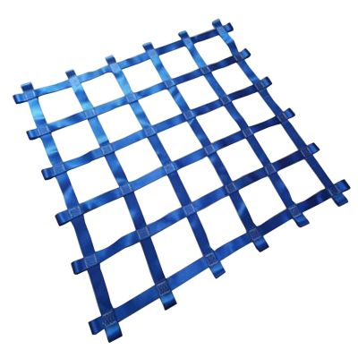 Flat Polyester Lifting Net – Hanging Cargo Lifting Net, Safety Lifting Net for Material Handling, Tear-Resistant Dock Safety Net (1.5 x 1.5 m)