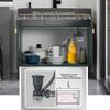 Utility Sink Cabinet with Faucet, Black Stainless Steel view 3