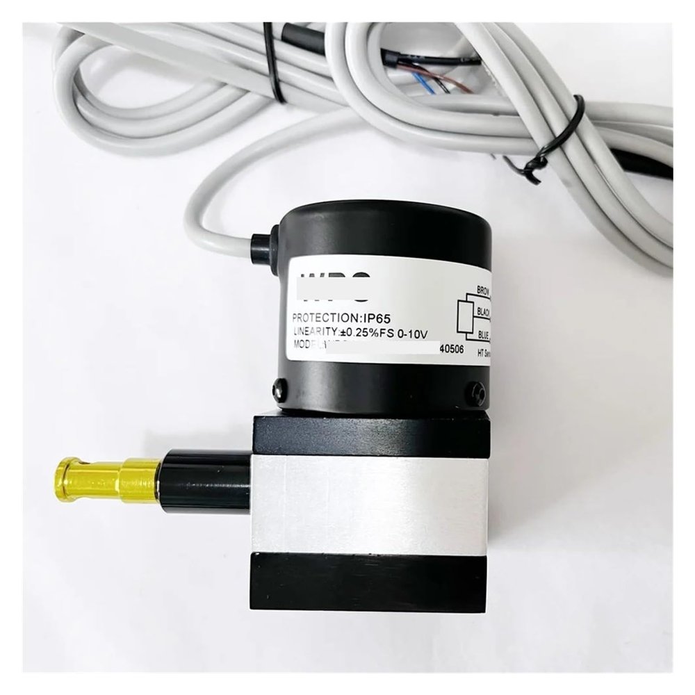 PKHDLYEU Encoder, 200 mm/500 mm Pull-Wire Displacement Sensor, Cable Sensor, Potentiometer, Linear Position Sensor (R, 200 mm, Linearity 0.25)