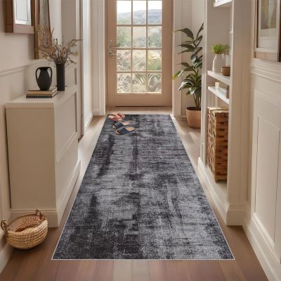 Qemgrste Washable Non-Slip Runner Rug, 40 x 140 cm