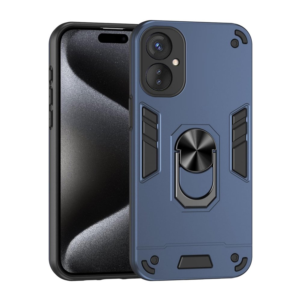 Jiajihua Case Compatible with Tecno Spark 9 Pro, 4G KH7/KH7n, Blue